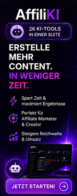 AffiliKI Werbebanner 160x403 Skyscraper