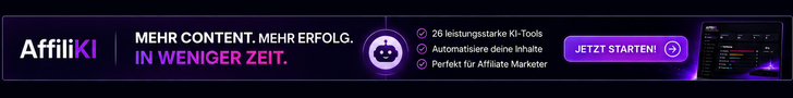 AffiliKI Werbebanner 728x90 Leaderboard